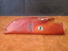SOLD Marbles USA Plainsman Knife 80502 Leather/Al handle 11-30