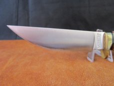 SOLD Marbles USA Plainsman Knife 80502 Leather/Al handle 11-30
