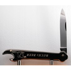 C. Bertram 2-Blade 4 1/16" Long Special Knife In Excellent Condition w/Stainless Steel Covers (939)