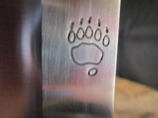 SOLD Big Bowie: 1970-1980's Rigid Bowie Knife RG 46 by Tak Fukuta, Seki, Japan 1-19