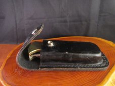  SOLD G96 Jet Aer Corp. Lock Back Saw Trapper Hunter Rosewood 3080 in Presentation Case