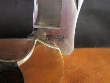  SOLD G96 Jet Aer Corp. Lock Back Saw Trapper Hunter Rosewood 3080 in Presentation Case