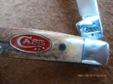 CASE XX 5233RSC SS STAG PEN FOLDING KNIFE - MINT