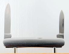 Case 2-Blade 3 1/8" Long Pen Knife In Excellent Condition With Stainless Steel Covers (946)