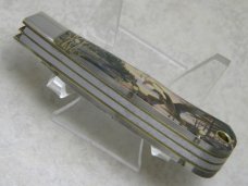 United Cutlery USA UC741 Wildlife Series Limited Edition "Art by Larry Duke" Trapper Knife c.1993