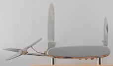 Simon 5-Blade 2 3/4" Long Pen Knife In Very Good Condition With Stainless Steel Covers (952)