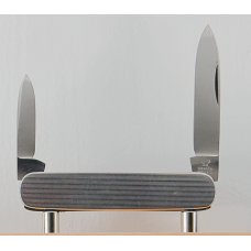 C. Bertram 2-Blade 2 13/16" Long Pen Knife In Excellent Condition With Stainless Steel Covers (953)