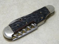 Jowika Solingen Germany Bone Sportsman's Scout / Camp / Utility Knife
