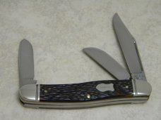 Western USA Stainless Delrin S-742 Large Stockman Knife