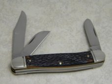 Western USA Stainless Delrin S-742 Large Stockman Knife