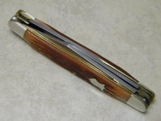 Western USA Stainless Delrin W338 Large Stockman Knife