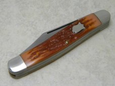 Western USA Stainless Delrin W338 Large Stockman Knife
