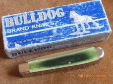 BULLDOG SOLINGEN GERMANY 1998 HAND MADE 3 BLADE FOLDING KNIFE - MINT