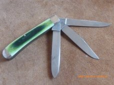 BULLDOG SOLINGEN GERMANY 1998 HAND MADE 3 BLADE FOLDING KNIFE - MINT