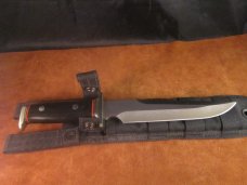 SOLD 1980's Rigid Model RG 45 Fighting Bowie with Spec-Ops Sheath. SOLD