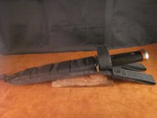 SOLD 1980's Rigid Model RG 45 Fighting Bowie with Spec-Ops Sheath. SOLD