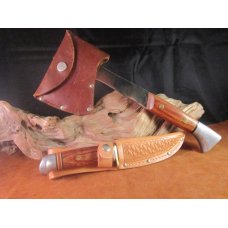 80s Sharp Brand Hatchet-Knife Set Combo Seki Japan