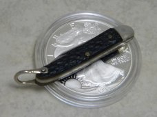 NY Kaufmann & Sons Solingen "NY's 5¢ Knife" Miniature 1 Blade Jack Knife
