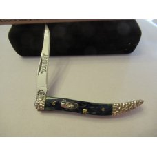 Case XX Green Bone South Paw By Brain Yellowhorse Tiny Texas Toothpick Pattern # 610096