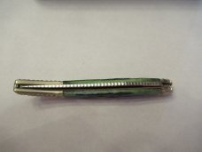 Case XX Green Bone South Paw By Brain Yellowhorse  Tiny Texas Toothpick Pattern # 610096 