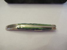 Case XX Green Bone South Paw By Brain Yellowhorse  Tiny Texas Toothpick Pattern # 610096 
