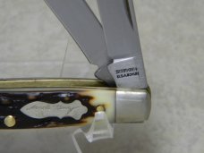 Schrade+ USA 834UH Staglon Rancher Stockman Knife NIB