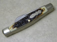 Schrade+ USA 834UH Staglon Rancher Stockman Knife NIB