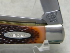 Kabar USA 1030 Jigged Delrin Trapper Knife in Box