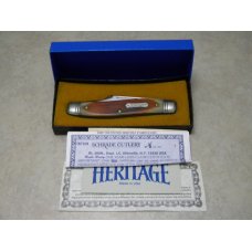 Schrade NY USA Heritage 8801 Smooth Bone Stockman Knife in Box