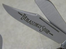 Schrade+ NY USA Heritage 8801 Smooth Bone Stockman Knife in Box