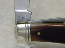 Schrade+ NY USA Heritage 8801 Smooth Bone Stockman Knife in Box