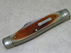 Schrade+ NY USA Heritage 8801 Smooth Bone Stockman Knife in Box