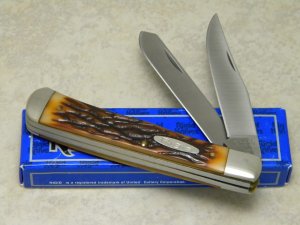 Rigid USA (Made by Camillus) Delrin RG72 Trapper Knife in Box