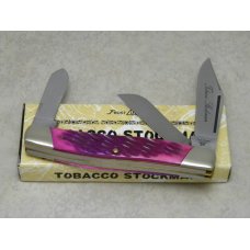 Frost Cutlery Japan Jigged Raspberry Pick Bone 486RPB Tobacco Stockman Knife in Box