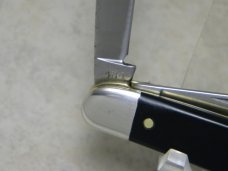 Old Cutler USA  (Made by Colonial) Slick Black Small Stockman Knife in Box