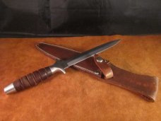 SOLD Valor 373 Long Commando Knife - Made in Seki, Japan by Tak Fukuta 0219