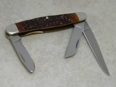 Camillus USA Jigged Delrin Large Stockman Knife