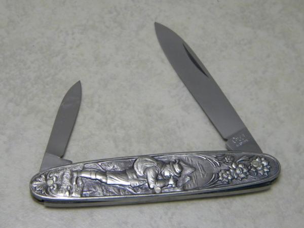 Coles NY Germany Metal Mountain Climber Pen Knife