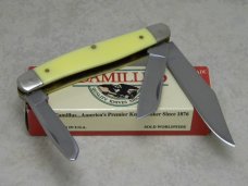 Camillus New York USA 718Y  "Yello-Jaket" Large Stockman Knife NIB