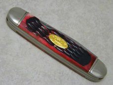 Frost Cutlery Japan Jigged Red Pickbone 544RPB Muskrat Knife NIB