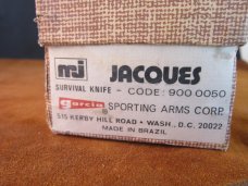 1970's Garcia Survival Knife NOS - includes Survival kit and handbook NOS
