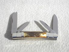 NEW IN BOX ZWILLING J.A. HENCKELS Solingen HK-21 Germany Stag Congress Knife