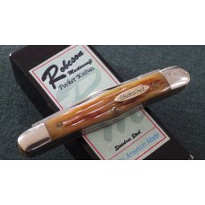 Robeson Mastercraft WhittlerBrown Jigged Bone Handles 1of 50