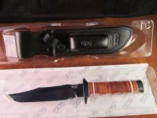  SOLD SOG - Bowie 2.0 - 6.4" AUS-8 Steel Black blade,1-19