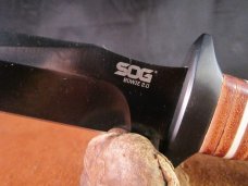  SOLD SOG - Bowie 2.0 - 6.4" AUS-8 Steel Black blade,1-19
