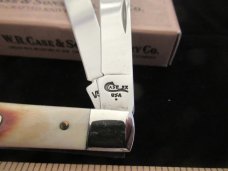 Case XX 1999 Vintage Stag Slim Line Trapper Pattern # V52048 SS 