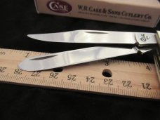 Case XX 1999 Vintage Stag Slim Line Trapper Pattern # V52048 SS 