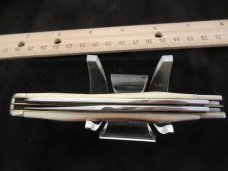 Case XX 1999 Vintage Stag Slim Line Trapper Pattern # V52048 SS 