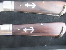 Three Knife Set of Barlows with Bail  China 