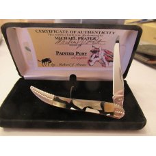 Case XX 2008 Painted Pony Small Texas Toopick